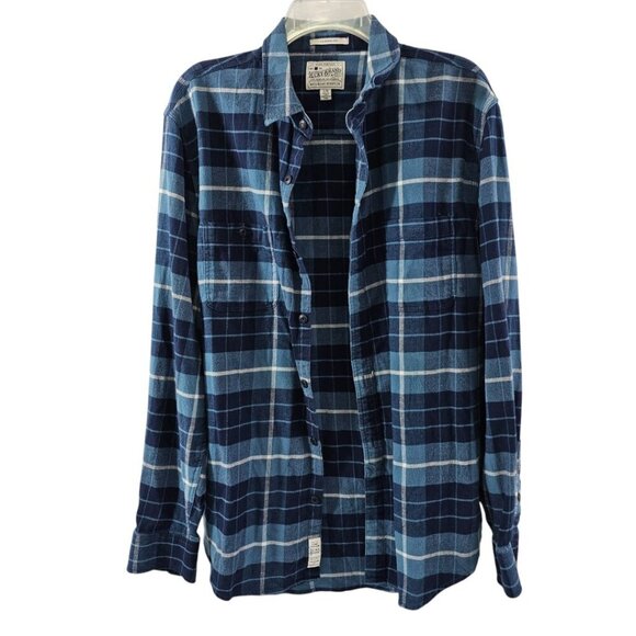 Lucky Brand Saturday Stretch Men’s Classic Fit Cotton Long Sleeve Shirt - Large - Picture 3 of 12